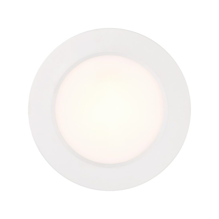 6 in. Round Integrated LED Wafer Downlight, 5 CCT – EnviroLite