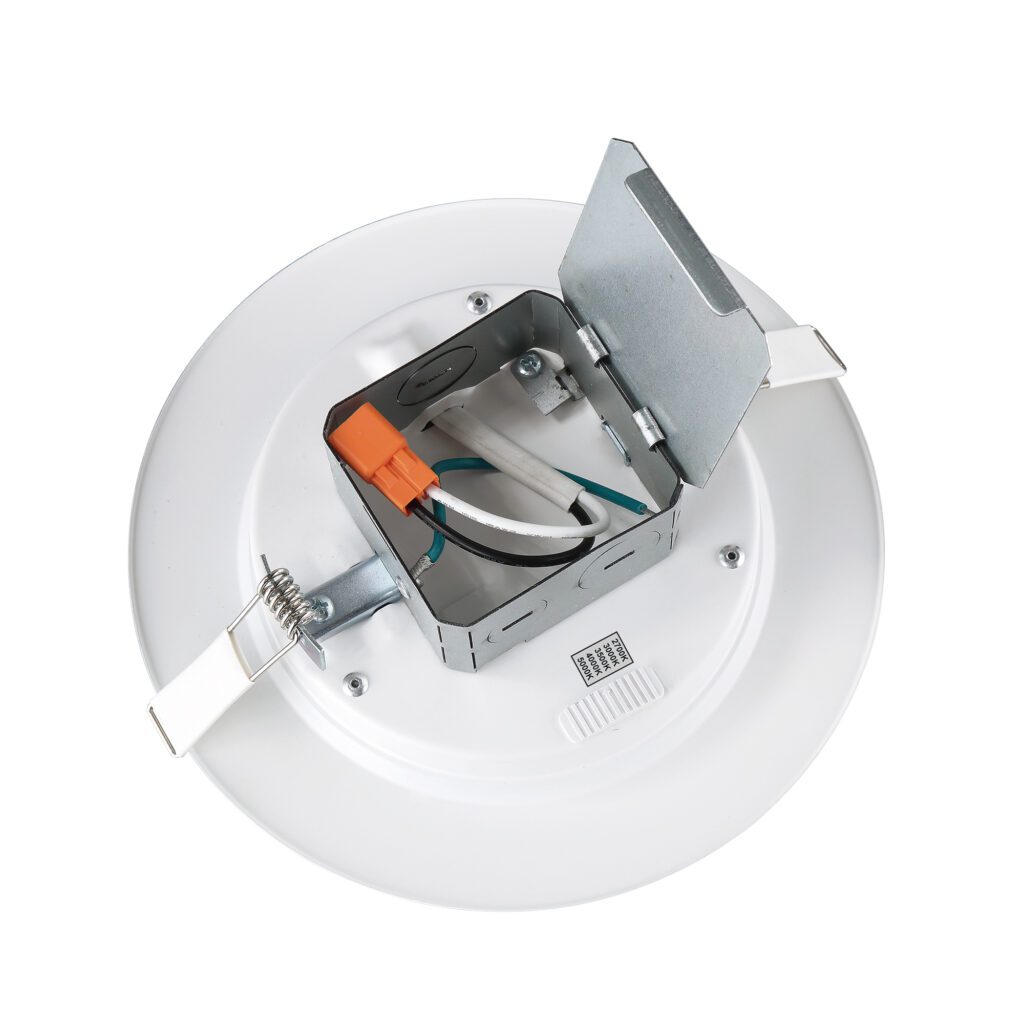 6 in. Round Integrated LED Wafer Downlight, 5 CCT EnviroLite