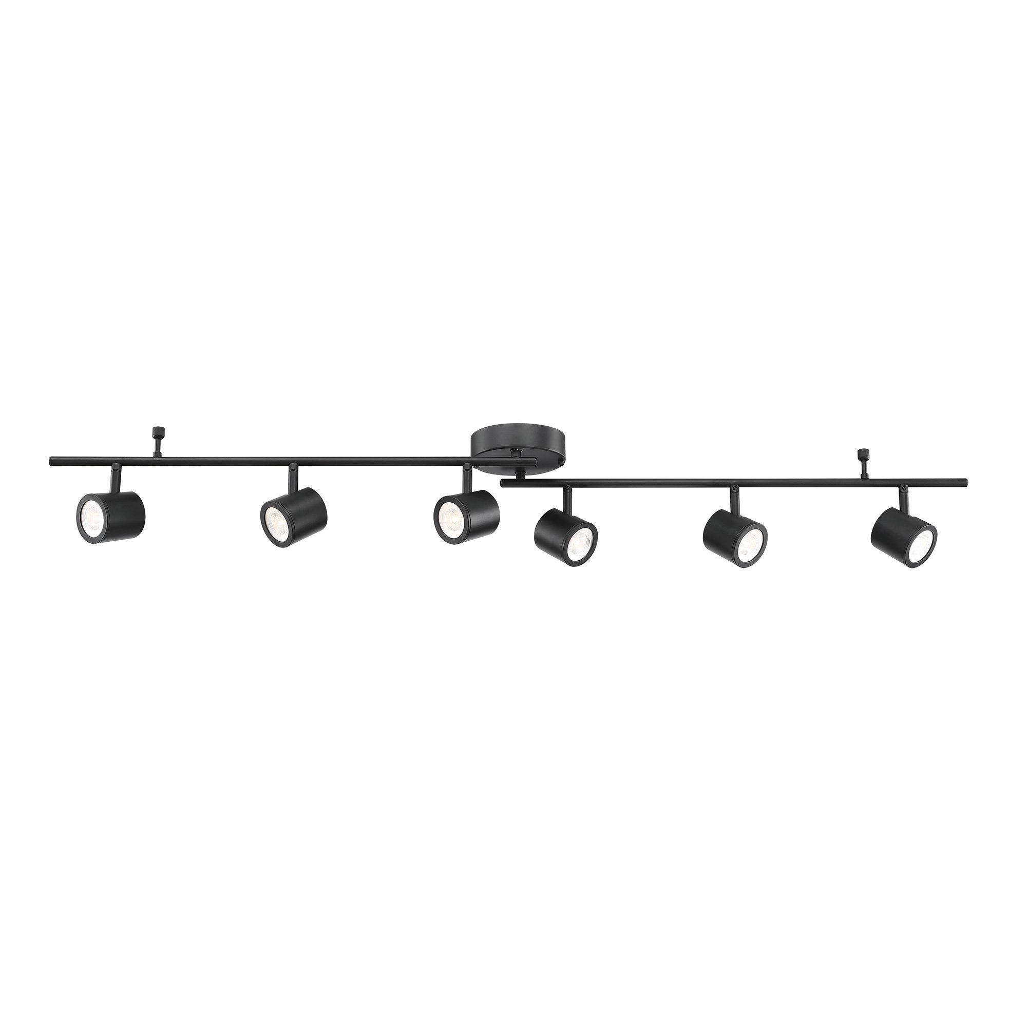 52 in. Integrated LED Track Kit, 6 Fixed Heads, 2 Straight Bars